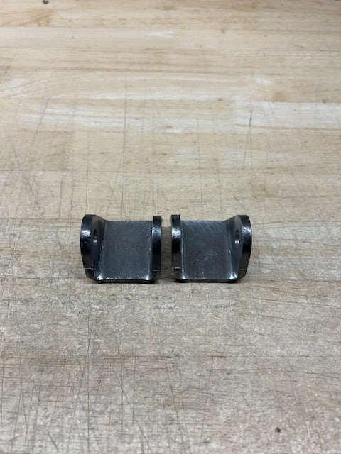 Kinetic MX Weld-On YZ Peg Mounts W/Pin & Spring Kit